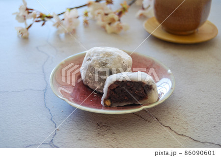 豆大福とお茶 86090601