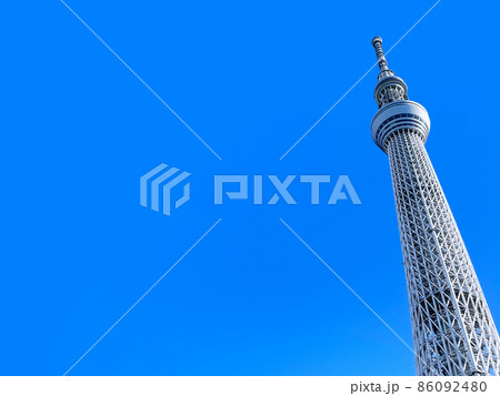 青空のスカイツリー 青空のスカイツリー 86092480