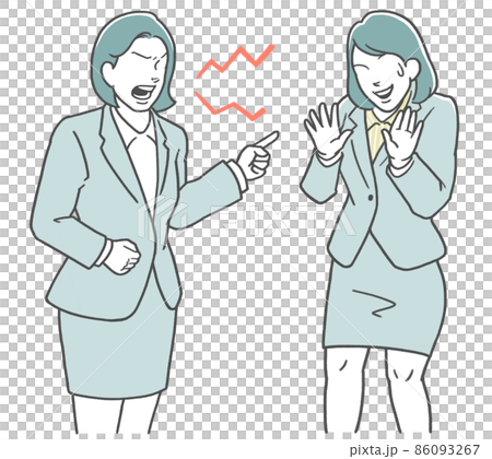 女性上司に責められる女性部下 女性上司に責められる女性部下 86093267