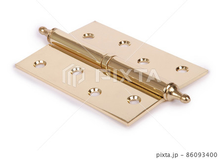 Metal door hinges (Clipping path) Metal door hinges (Clipping path) 86093400
