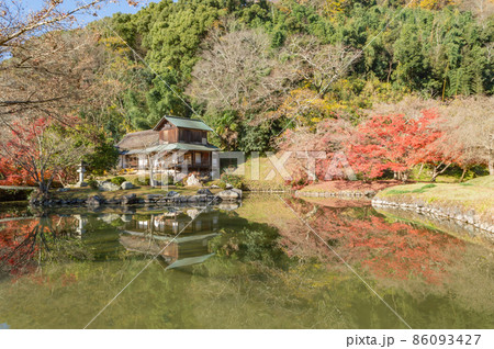 岡山の後楽園・津山の衆楽園と並ぶ岡山県指定名勝の近水園 岡山の後楽園・津山の衆楽園と並ぶ岡山県指定名勝の近水園 86093427