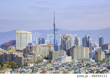 美しい福岡の都市風景 美しい福岡の都市風景 86094113