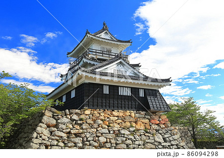 【静岡県】新緑の浜松城 【静岡県】新緑の浜松城 86094298