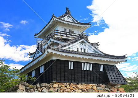 【静岡県】新緑の浜松城 【静岡県】新緑の浜松城 86094301