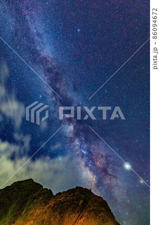 【星景】八丈島 海岸 【星景】八丈島 海岸 86094672