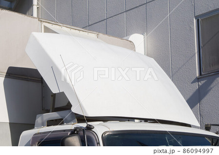 トラックの導風板　ウインドディフレクタ 86094997