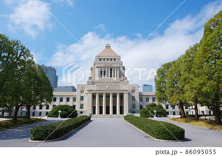 国会議事堂（東京都千代田区永田町） 86095055