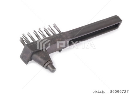 Black plastic brush 86096727