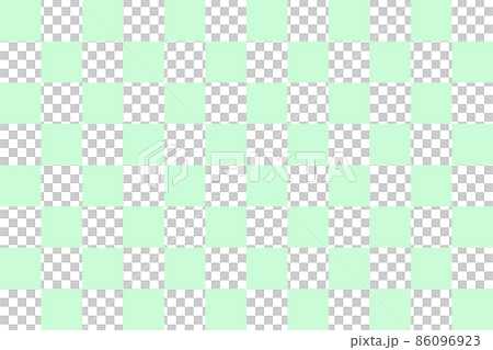 Green and white checkered background material Green and white checkered background material 86096923