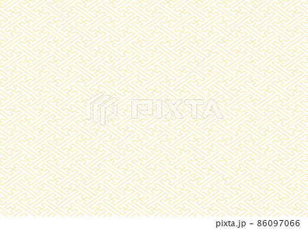 日本の伝統柄:紗綾形模様のシームレスパターン 日本の伝統柄:紗綾形模様のシームレスパターン 86097066