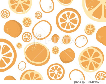 オレンジ色 オレンジ 橙 86098706