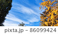 The last warm days. Autumn sky High quality 86099424