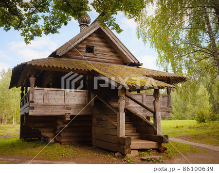 summer travel to Russia, Torzhok city. 86100639