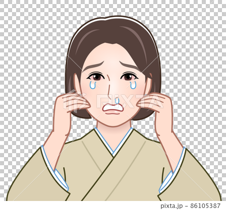 Female with red eyes 86105387