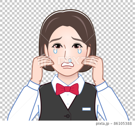 Female with red eyes 86105388