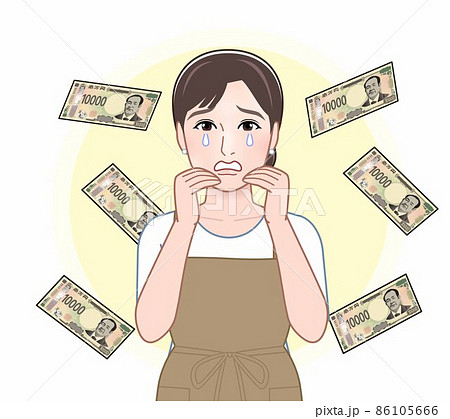 新一万円札を考える女性 86105666