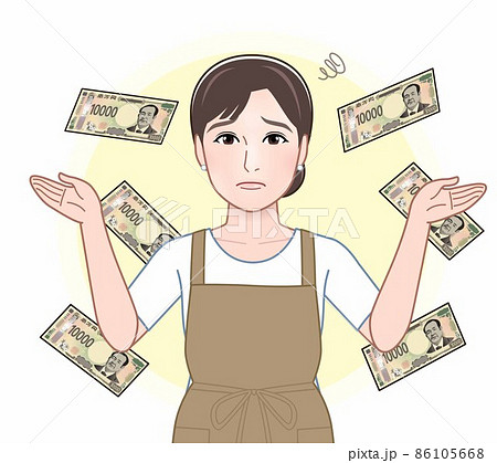 新一万円札を考える女性 86105668