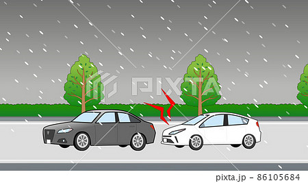 あおり運転に悩む車 86105684