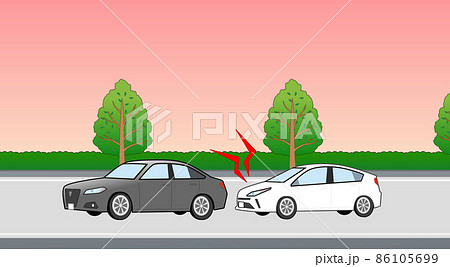 あおり運転に悩む車 86105699