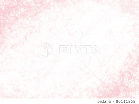 桜色　春の背景素材　水彩風　テクスチャ 86111858