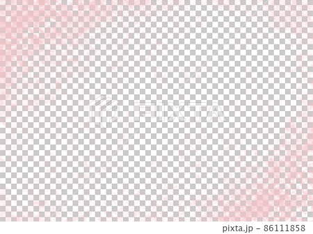 桜色　春の背景素材　水彩風　テクスチャ 86111858