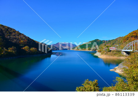 九頭竜湖 秋 大野市 九頭竜湖 秋 大野市 86113339