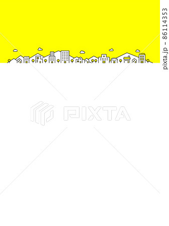 都市風景ベクター素材 都市風景ベクター素材 86114353