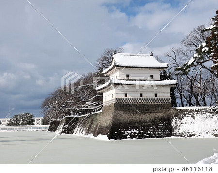 新発田城 冬景色 新発田城 冬景色 86116118