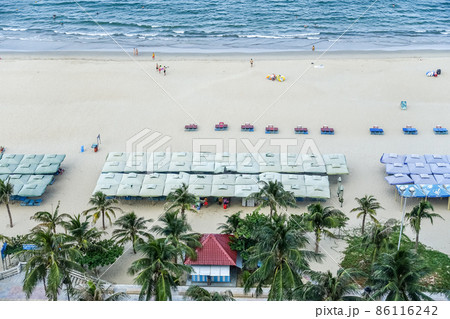 ダナンのビーチ 86116242