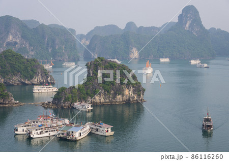 ハロン湾の展望 86116260