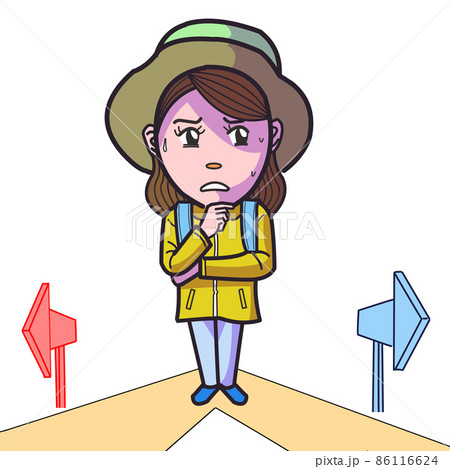 道に迷うイラスト – 道を尋ねる イラスト : 道に迷う外国人イラスト – NXFJO
