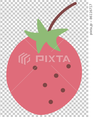 Strawberry spring hand-painted illustration fruit fruit illustration cute illustration food ingredients berry fresh fruit 86116717