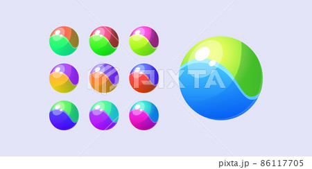 Beach balls, set of kids beachball for active game Beach balls, set of kids beachball for active game 86117705