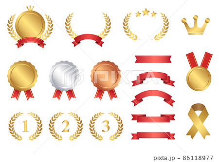 受賞のベクターイラスト 86118977