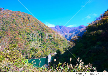 九頭竜渓　紅葉　大野市 86124026