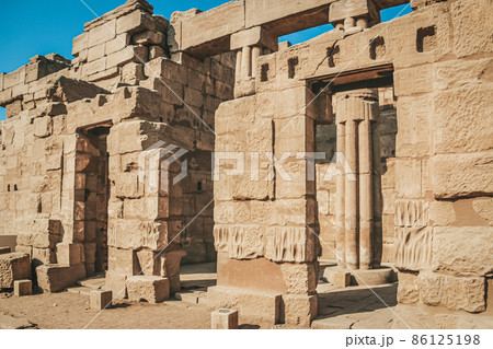 Ruins of the Egyptian Karnak Temple, the largest open-air museum in Luxor Ruins of the Egyptian Karnak Temple, the largest open-air museum in Luxor 86125198