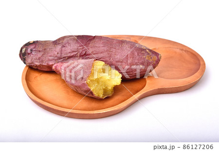 Baked sweet potato, Japanese roasted yam, Healthy and delicious high in vitamin carbohydrate food. 86127206