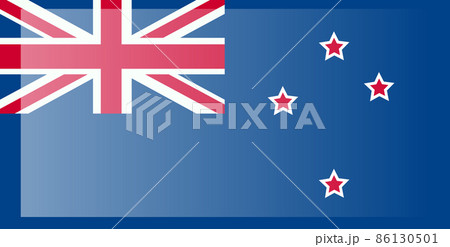 New Zealand flag, official colors and proportion correctly. National New Zealand flag 86130501