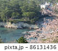 五浦岬公園と桜 86131436