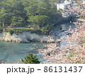 五浦岬公園と桜 86131437