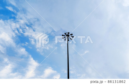 Scenic shot of beautiful cloudscape against the blue sky 86131862