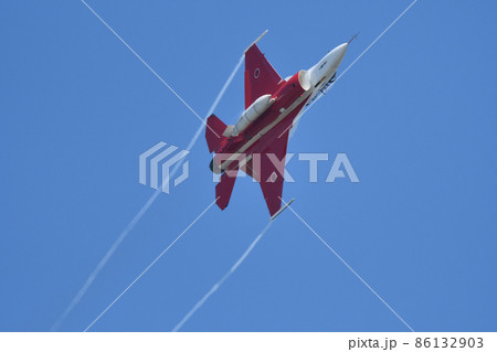 F-2戦闘機の機動飛行 F-2戦闘機の機動飛行 86132903