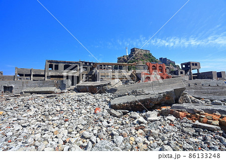 【長崎県】快晴下の軍艦島上陸ツアー（端島　産業革命遺産） 86133248