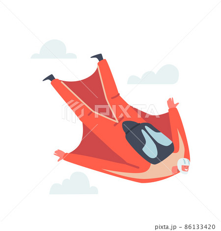 Wingsuit Flying Extreme Sport Activity, Xtreme Adventure, Sky Diving, Base Jumping and Parachuting Recreation Wingsuit Flying Extreme Sport Activity, Xtreme Adventure, Sky Diving, Base Jumping and Parachuting Recreation 86133420