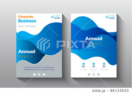 Annual Report Layout Design Template concept idea Annual Report Layout Design Template concept idea 86133620