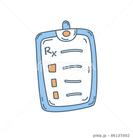 Medical doodle sticker_25 Medical doodle sticker_25 86135002
