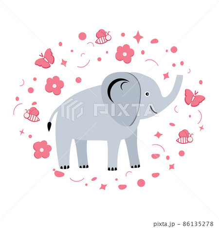 Nature Africa Animal Elephant Zoo Childish Safari Nature Africa Animal Elephant Zoo Childish Safari 86135278