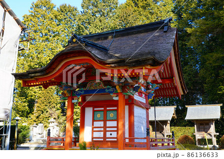 西身延・妙本寺　国指定重要文化財の蕃神堂3　岡山県加賀郡吉備中央町 86136633