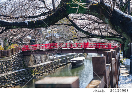 雪の奥の細道むすびの地〈岐阜県大垣市〉 86136993