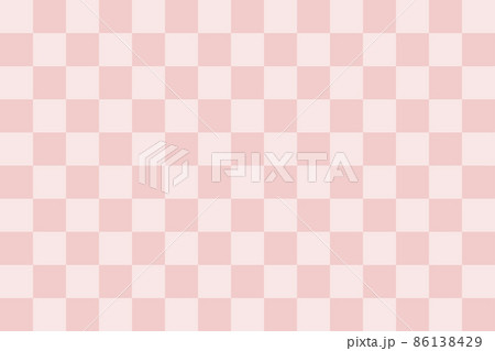 ピンクの市松模様。 ピンクの市松模様。 86138429